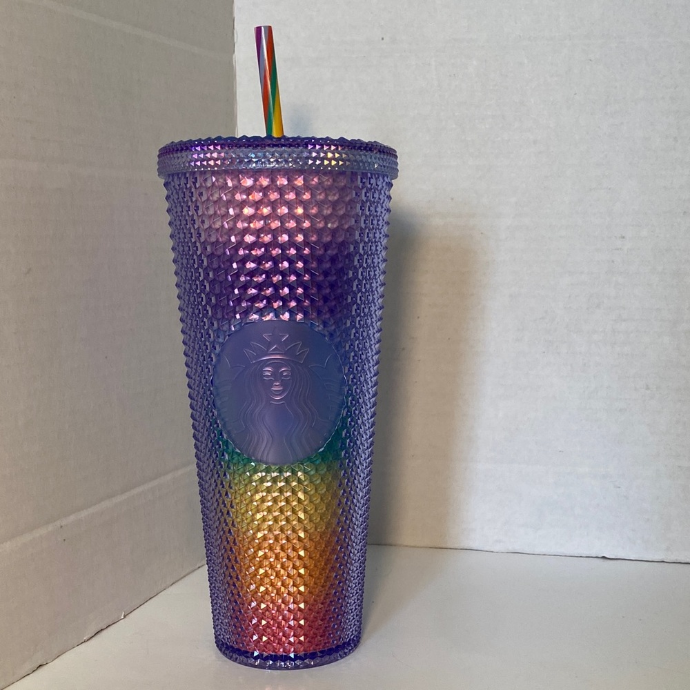 Starbucks Rainbow Pride Studded Venti Tumbler, 24 oz designed by Sofie Birkin